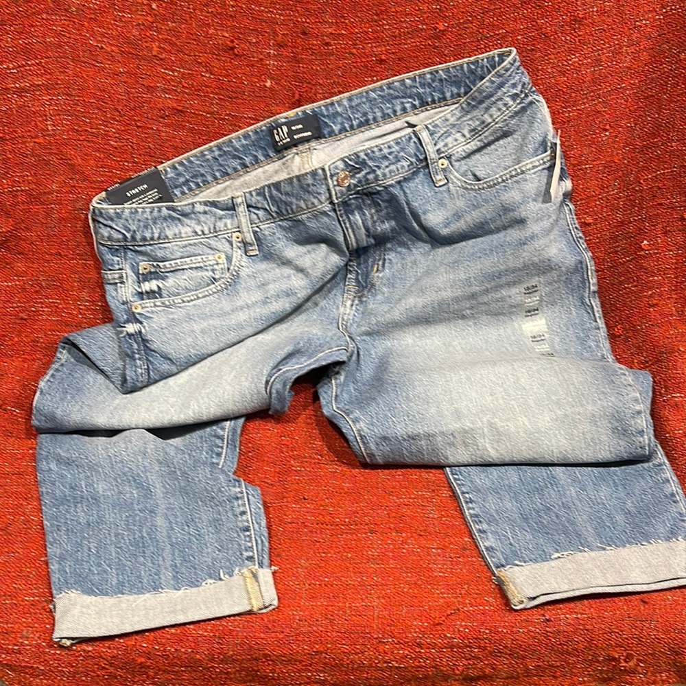 GAP DENIM Universal Slim Boyfriend 18/34R